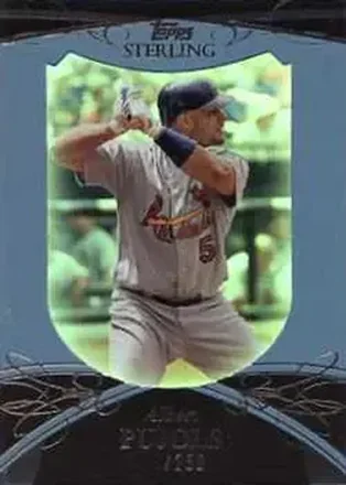 2010 Topps Sterling #50 - Albert Pujols - St. Louis Cardinals