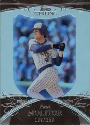 2010 Topps Sterling #57 - Paul Molitor - Milwaukee Brewers