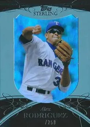 2010 Topps Sterling #76 - Alex Rodriguez - Texas Rangers