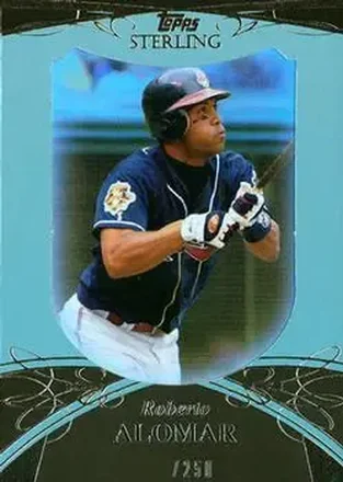 2010 Topps Sterling #86 - Roberto Alomar - Cleveland Indians
