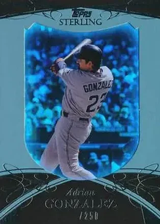 2010 Topps Sterling #89 - Adrian Gonzalez - San Diego Padres