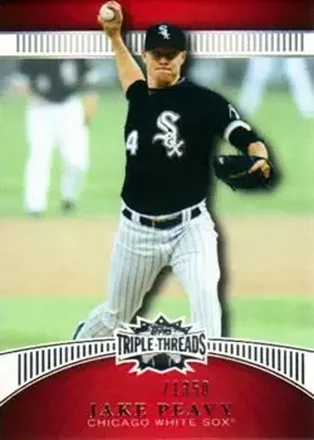 2010 Topps Triple Threads #17 - Jake Peavy - Chicago White Sox