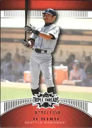 2010 Topps Triple Threads #21 - Ichiro - Seattle Mariners