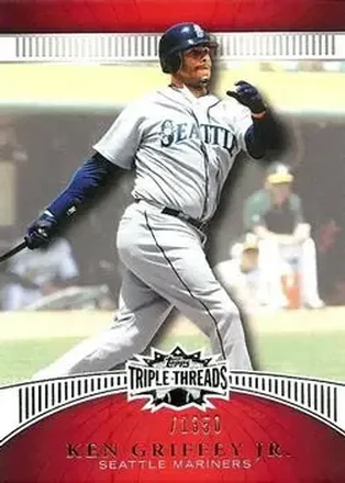 2010 Topps Triple Threads #29 - Ken Griffey Jr. - Seattle Mariners