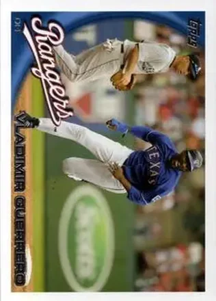 2010 Topps Update #US-1 - Vladimir Guerrero - Texas Rangers