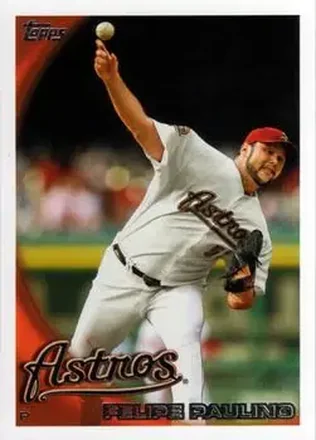 2010 Topps Update #US-16 - Felipe Paulino - Houston Astros