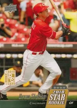 2010 Upper Deck #10 - Drew Stubbs - Cincinnati Reds