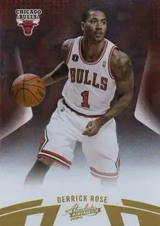 2010-11 Panini Absolute Memorabilia #2 - Derrick Rose - Chicago Bulls