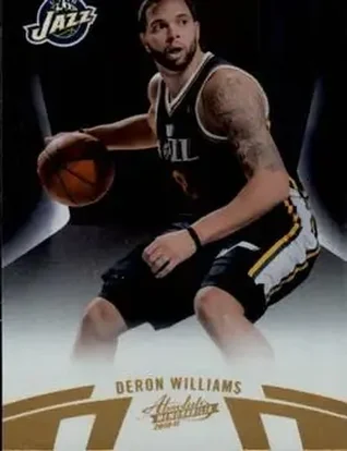 2010-11 Panini Absolute Memorabilia #8 - Deron Williams - Utah Jazz