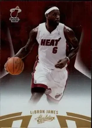 2010-11 Panini Absolute Memorabilia #14 - LeBron James - Miami Heat