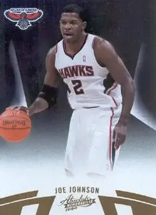 2010-11 Panini Absolute Memorabilia #23 - Joe Johnson - Atlanta Hawks