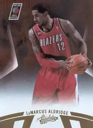 2010-11 Panini Absolute Memorabilia #24 - LaMarcus Aldridge - Portland Trail Blazers