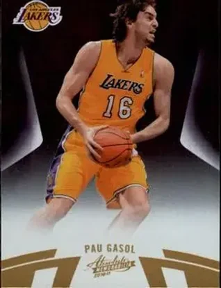 2010-11 Panini Absolute Memorabilia #28 - Pau Gasol - Los Angeles Lakers