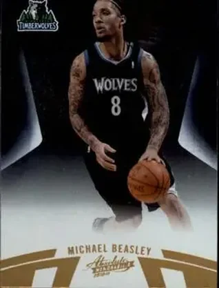 2010-11 Panini Absolute Memorabilia #29 - Michael Beasley - Minnesota Timberwolves