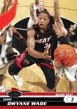 Front of Dwyane Wade