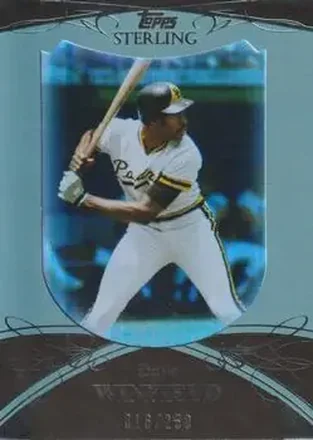 2010 Topps Sterling #101 - Dave Winfield - San Diego Padres