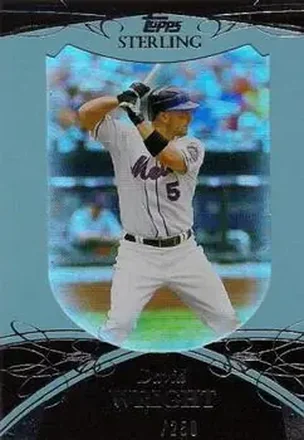 2010 Topps Sterling #124 - David Wright - New York Mets