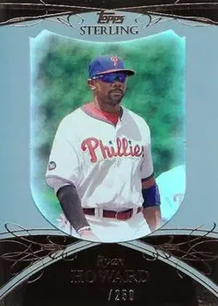 2010 Topps Sterling #125 - Ryan Howard - Philadelphia Phillies