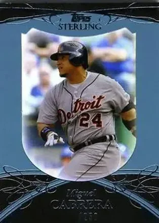 2010 Topps Sterling #126 - Miguel Cabrera - Detroit Tigers