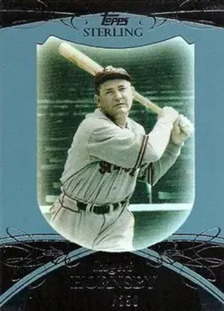 2010 Topps Sterling #129 - Rogers Hornsby - St. Louis Cardinals
