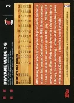 Back of Dwyane Wade