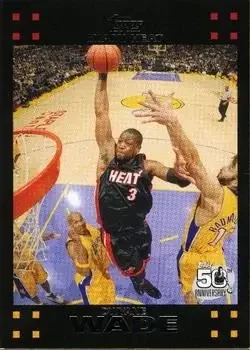 Front of Dwyane Wade