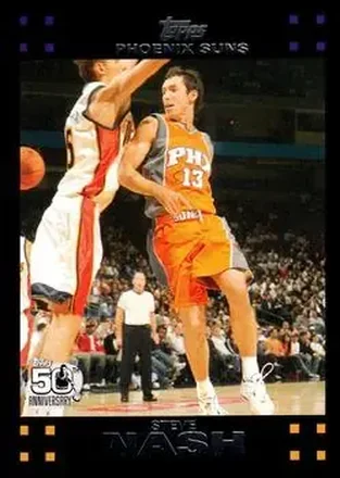 2007-08 Topps #13 - Steve Nash - Phoenix Suns