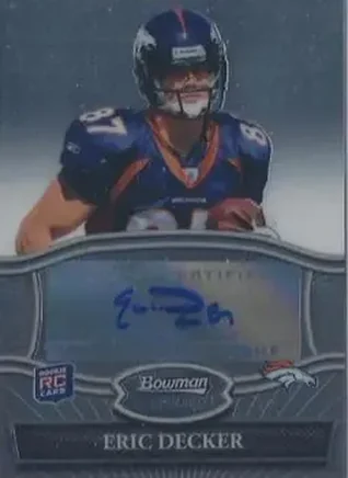 2010 Bowman Sterling #BSA-ED - Eric Decker - Denver Broncos
