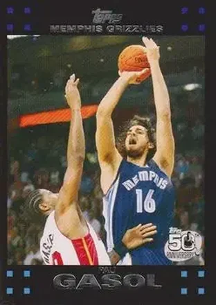 2007-08 Topps #16 - Pau Gasol - Memphis Grizzlies