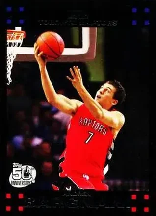 2007-08 Topps #38 - Andrea Bargnani - Toronto Raptors