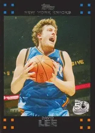 2007-08 Topps #42 - David Lee - New York Knicks
