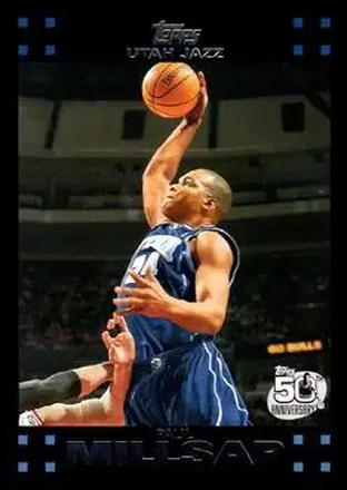 2007-08 Topps #43 - Paul Millsap - Utah Jazz