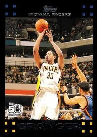 2007-08 Topps #44 - Danny Granger - Indiana Pacers