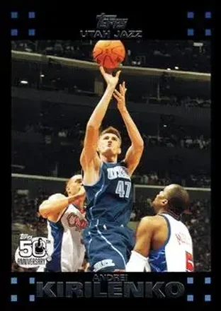 2007-08 Topps #47 - Andrei Kirilenko - Utah Jazz 2007-08 Topps #47 - Andrei Kirilenko - Utah Jazz