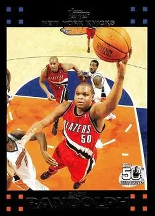 2007-08 Topps #51 - Zach Randolph - New York Knicks