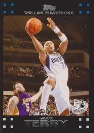 2007-08 Topps #59 - Jason Terry - Dallas Mavericks 2007-08 Topps #59 - Jason Terry - Dallas Mavericks