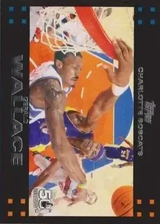 2007-08 Topps #60 - Gerald Wallace - Charlotte Bobcats