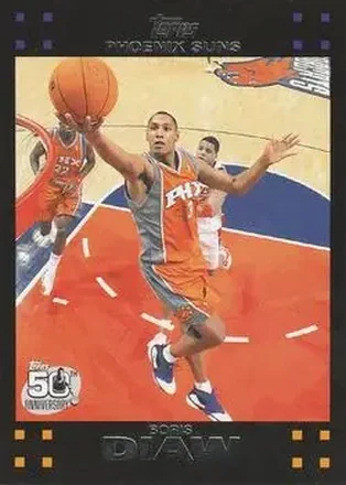 2007-08 Topps #63 - Boris Diaw - Phoenix Suns
