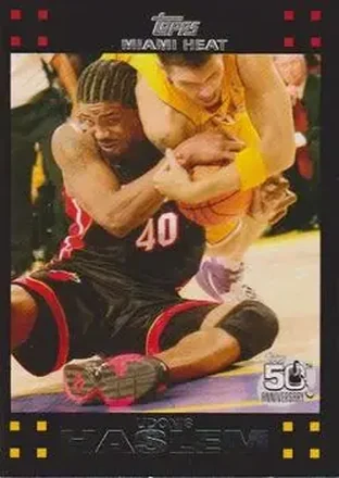 2007-08 Topps #75 - Udonis Haslem - Miami Heat