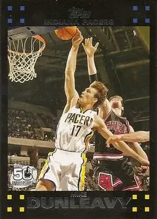 2007-08 Topps #76 - Mike Dunleavy - Indiana Pacers