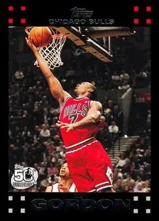 2007-08 Topps #77 - Ben Gordon - Chicago Bulls