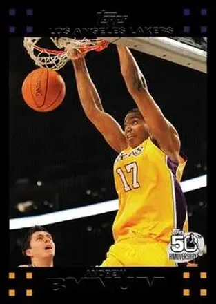 2007-08 Topps #78 - Andrew Bynum - Los Angeles Lakers