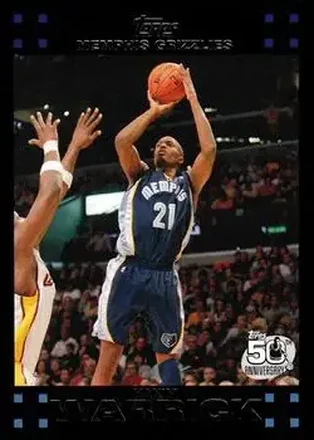 2007-08 Topps #79 - Hakim Warrick - Memphis Grizzlies