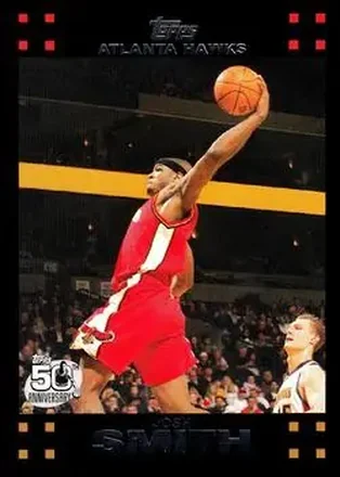 2007-08 Topps #80 - Josh Smith - Atlanta Hawks