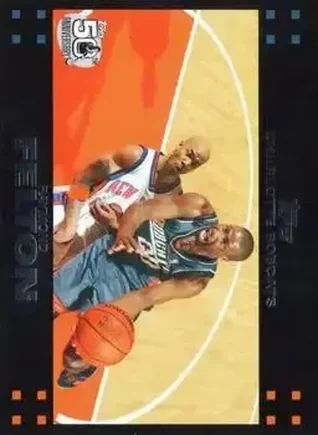 2007-08 Topps #83 - Raymond Felton - Charlotte Bobcats