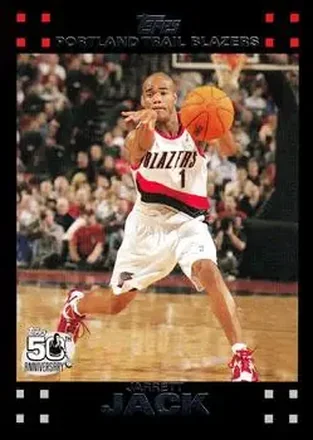 2007-08 Topps #86 - Jarrett Jack - Portland Trail Blazers
