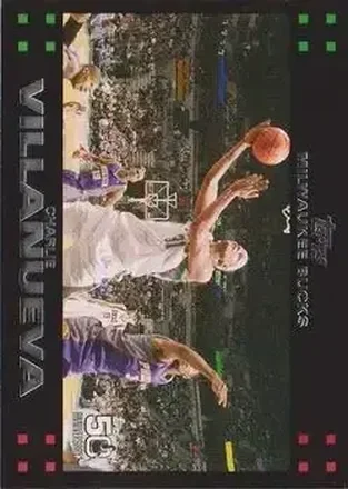2007-08 Topps #89 - Charlie Villanueva - Milwaukee Bucks
