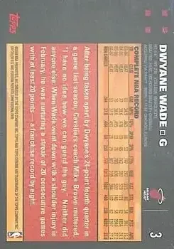 Back of Dwyane Wade