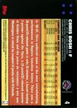 Back of Chris Bosh