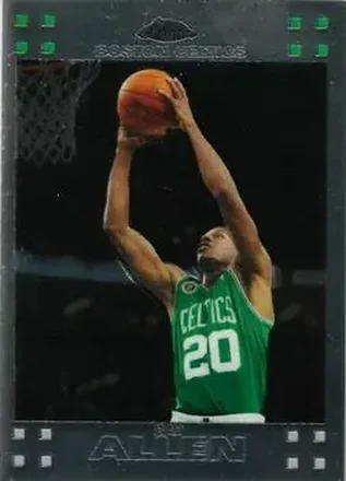 2007-08 Topps Chrome #9 - Ray Allen - Boston Celtics